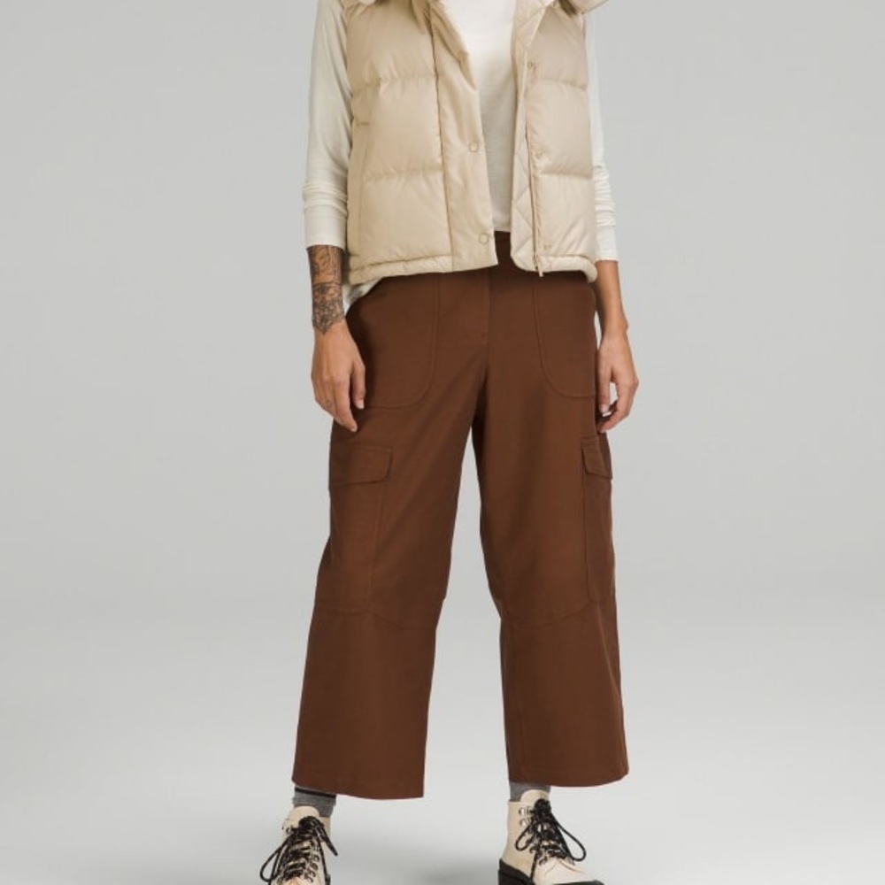 Lululemon Light Utilitech Cargo Pocket High-Rise Pants, Size 32